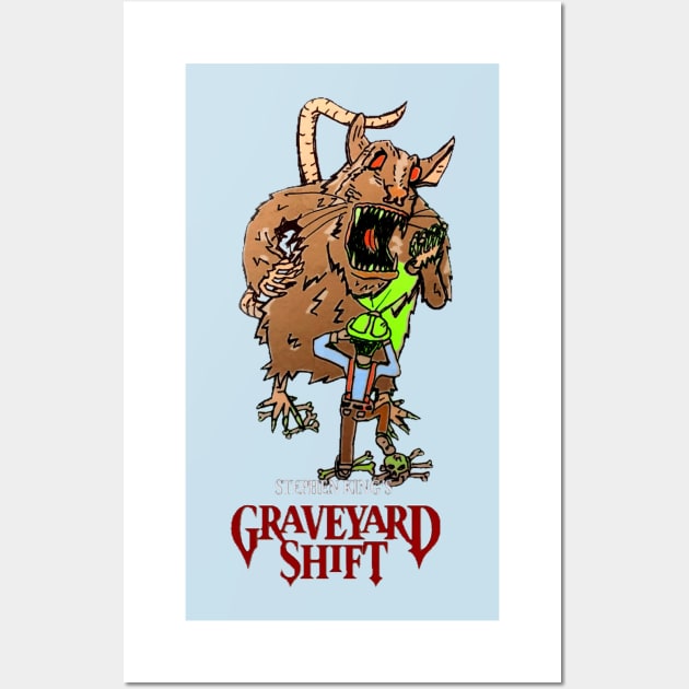 STEPHEN KING’S GRAVEYARD SHIFT Wall Art by MattisMatt83